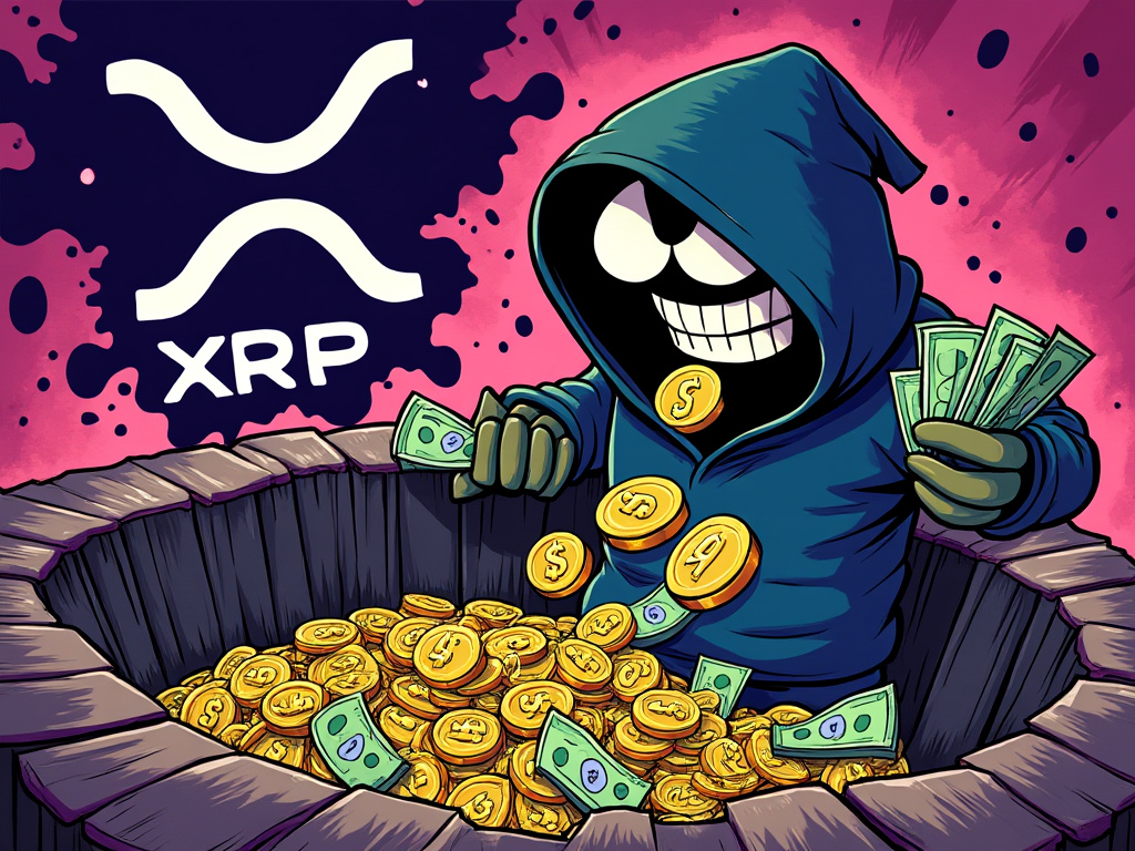 The Great XRP Heist, Ripple Gets Rich While You Get Played