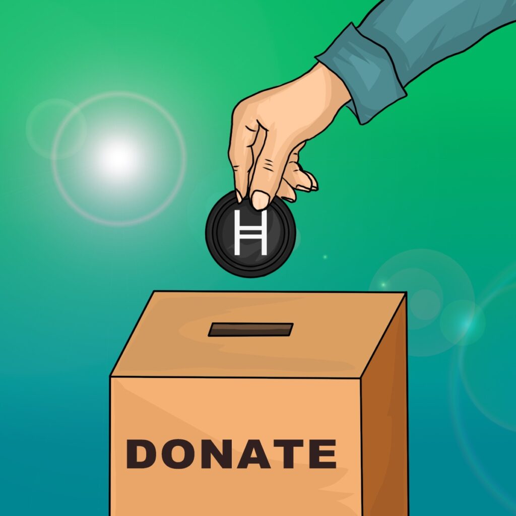 Donate HBAR