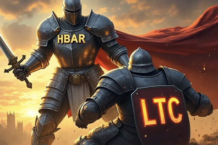 Hedera (HBAR) Knight Triumphs Over Litecoin (LTC) Meme