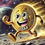 Meme Magic on the Moon - Hedera (HBAR) and a Running Coin! Funny HBAR Memes